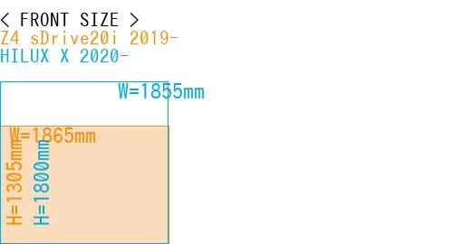 #Z4 sDrive20i 2019- + HILUX X 2020-